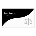 Modern Attorney at Law - Business Card