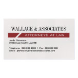 Modern Attorney Business Cards