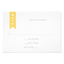Modern Birds Wedding Invitation