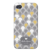 Modern Bliss scales print iphone 4 case