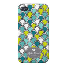 Modern Bliss scales print iphone 4 case