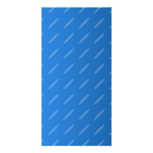Modern Blue Abstract. Thin Ovals Pattern. Picture Card