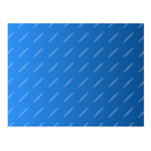 Modern Blue Abstract. Thin Ovals Pattern. Post Cards