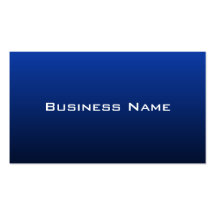 Modern Blue Business Card
