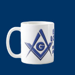Modern Blue Lodge MUG or STEIN