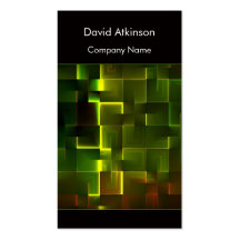 modern business card