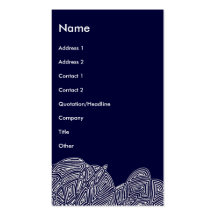 Modern Business Card  (Abstract Front and Back)