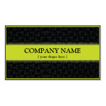 Modern Business Card with Damask Background Shade