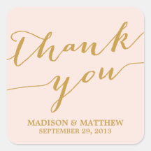 MODERN CALLIGRAPHY | WEDDING FAVOR LABELS STICKERS