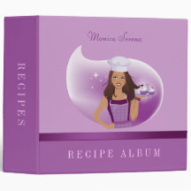 Modern Chic Custom Recipe Binder
