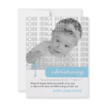 Modern Christening or Baptism Invites