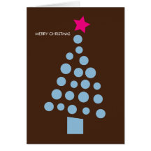 Modern Christmas Card - Christmas Tree
