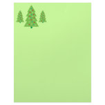 Modern Christmas Tree Art letterhead