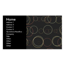 Modern Circles #2 Business Card