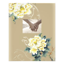 modern cream vintage spring Peony floral wedding Photo Print
