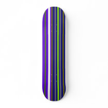 Modern dark blue white and light green stripes
