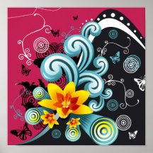 Modern design 2 poster