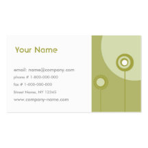 Modern Design - Khaki Business Cards