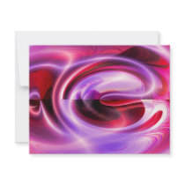 Modern Digital Abstract Invites