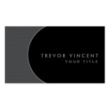 Modern elegant classy dark grey and black profile business card templates