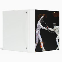 Modern Fencing Sword Fighting Dual Binder
