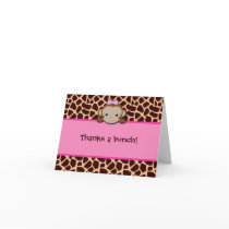 Modern Girl Monkey Thank You [Pink]
