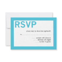 Modern Heart Ampersand Wedding RSVP Cards Invitations