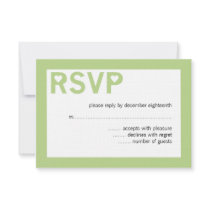 Modern Heart Ampersand Wedding RSVP Cards Custom Announcement