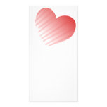 Modern heart Valentine's gifts and tees Photo Card