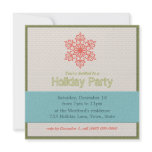 Modern Holiday Party Invitations