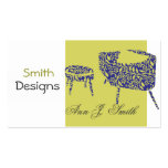 Modern Interior Design Business Card