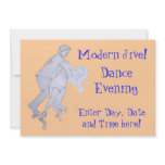 Modern Jive Ceroc Competition Dancers Custom Invites