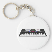 Modern Keyboard Synth: 3D Model: Key Chain
