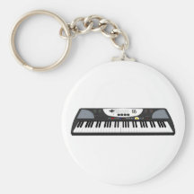 Modern Keyboard Synth: 3D Model: Key Chain