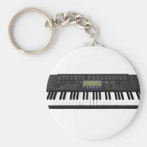 Modern Keyboard Synth: 3D Model: Key Chains