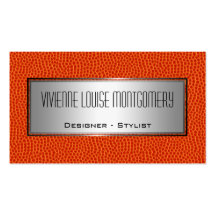 Modern Leather Professional Designer Business Card