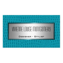Modern Leather Professional Designer Business Card