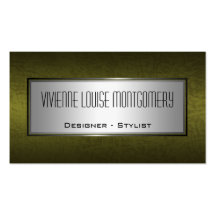 Modern Leather Professional Designer Business Card