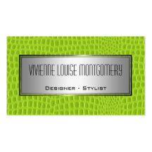 Modern Leather Professional Designer Business Card
