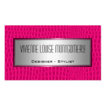 Modern Leather Professional Designer Business Card