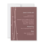 Modern Lines and Dots Valentines Party invitations