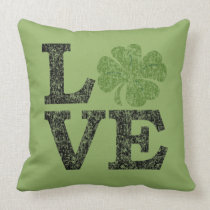 Modern Love Shamrock pillows