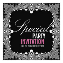 Modern Medieval Tribal Fusion Party Invitations