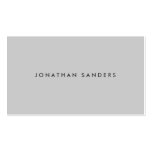 MODERN & MINIMAL No. 3 Business Card