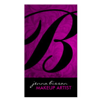 Modern Monogram Business Cards