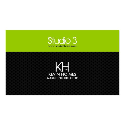 Modern Monogram Business Cards