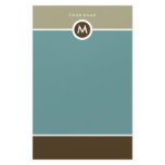 Modern Monogram Stationery - Business or Personal