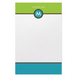 Modern Monogram Stationery - Business or Personal
