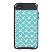 Modern Moroccan Scallop Pattern iPhone 4 Cover