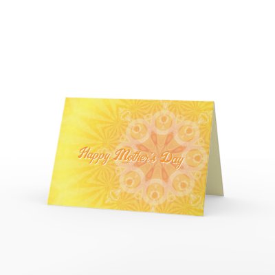 Modern Mothers Day Card by webgrrl